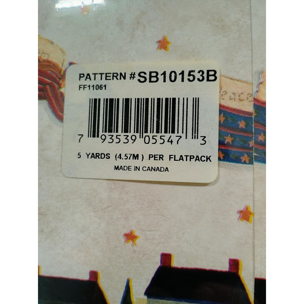 NOS Lot of Expressions PrePasted Washable USA Flag Angel Decor Wallpaper Border‎ - Picture 5 of 6